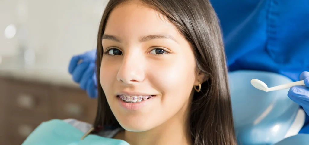 Orthodontiste adolescent Troyes multi attaches